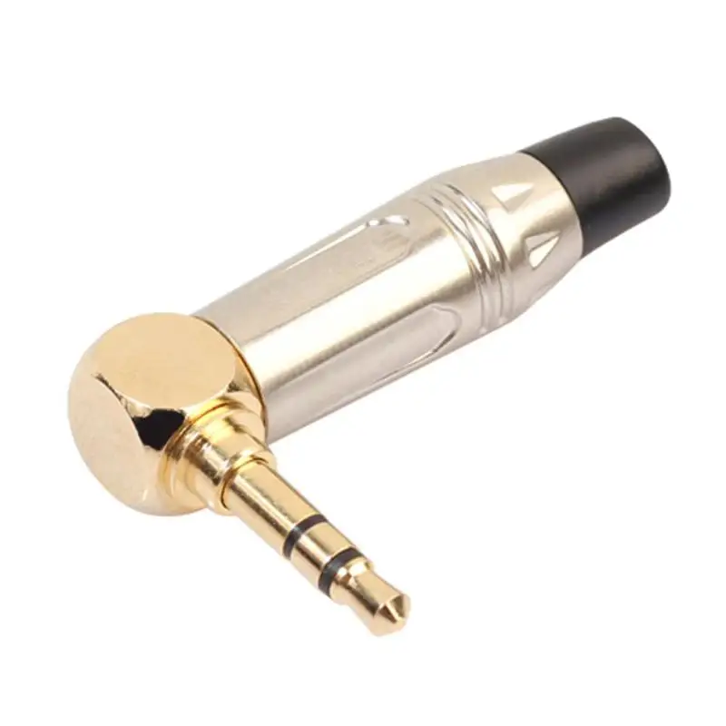 L образный 3 5 мм штекер стерео аудио конвертер адаптер 90 градусов прямоугольный