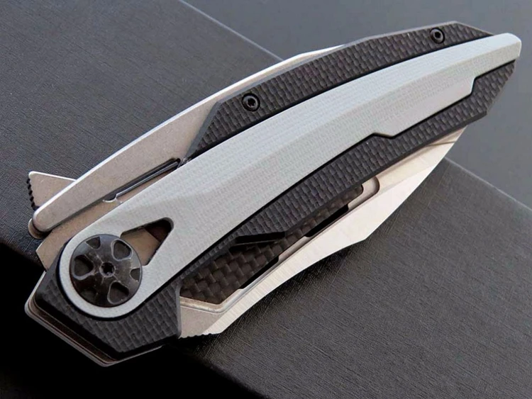 Складной шарикоподшипник ZT 0999 нож D2 со стальным лезвием карманный для кемпинга