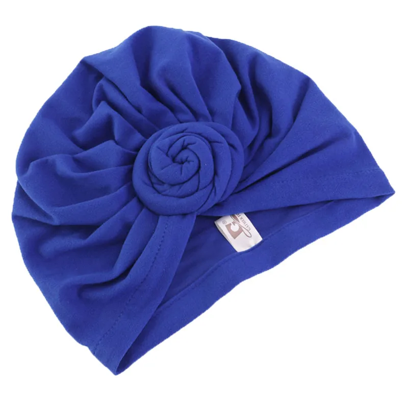 Женский хлопок пончик тюрбан Кепка индийский головной убор мусульманский шарф