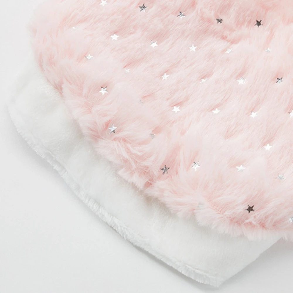 Блестящий плюшевый жилет с заячьими ушками для домашних животных одежда кошек и