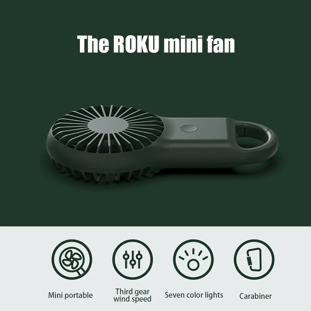 Перезаряжаемый малошумный Портативный USB Ручной многофункциональный мини