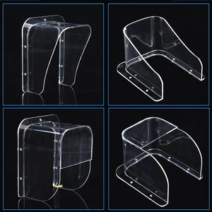metal keypad plastic rain cover video doorbell transparent rainproof waterproof shell for rfid access control system free global shipping