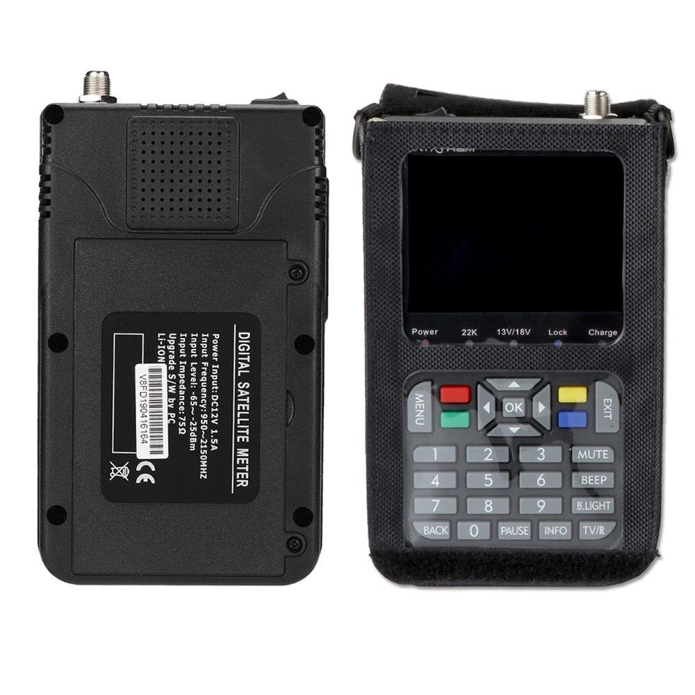 Satxtrem V8 Finder DVB S2/S2X H.265 цифровой ТВ спутниковый искатель S2 Satfinder Full HD FTA измеритель
