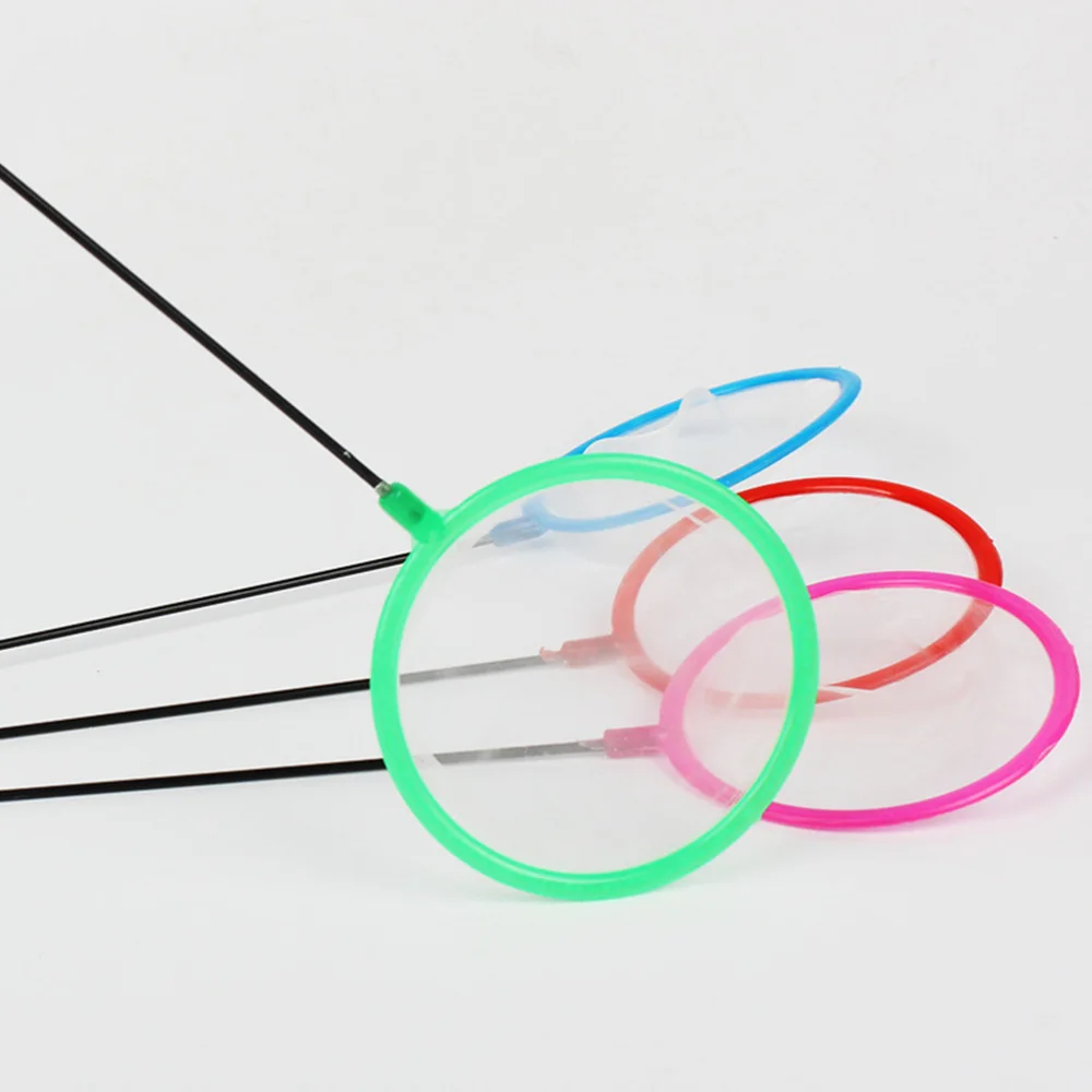 

5pcs Practical Fishing Net Fish Network Fish Tank Accessory (Random Color)