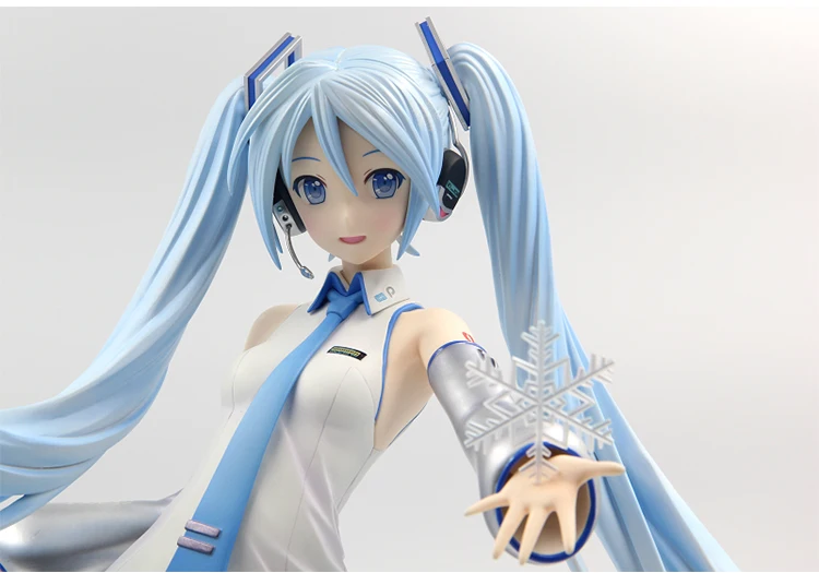 Японское аниме в коробке Snow Hatsune Miku Vocaloid 3 Ver. 42 см фигурка модель 1:4 кукла| |