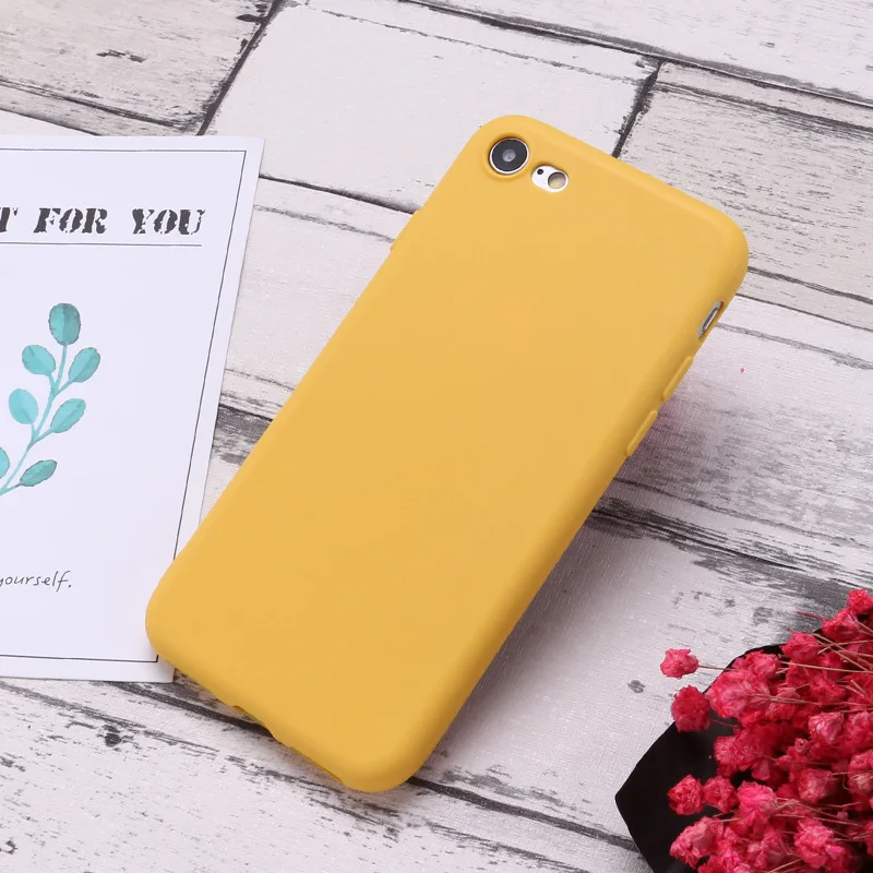 Простой мягкий чехол moskado для iPhone 11 X XR XS Max 6 6S 7 8, чехол яркого цвета для iPhone 7 Plus, мягкий термополиуретановый чехол s