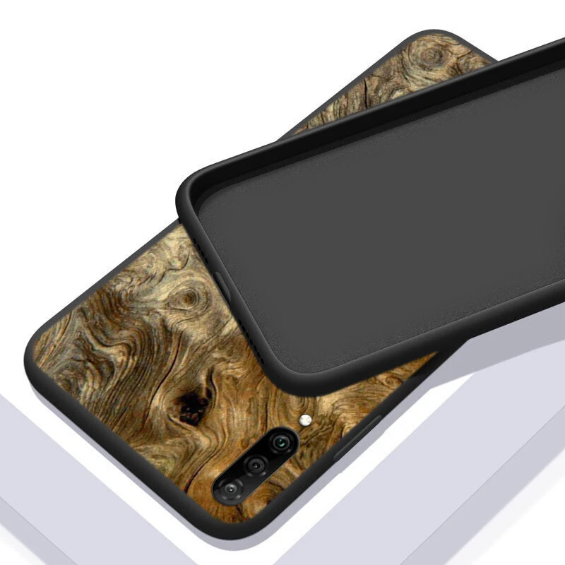 

Silicone shell Pattern Wood Textures for Samsung Galaxy A90 A80 A70 A60 A50 A40 A20E A2Core A10 M20 Black Phone Case