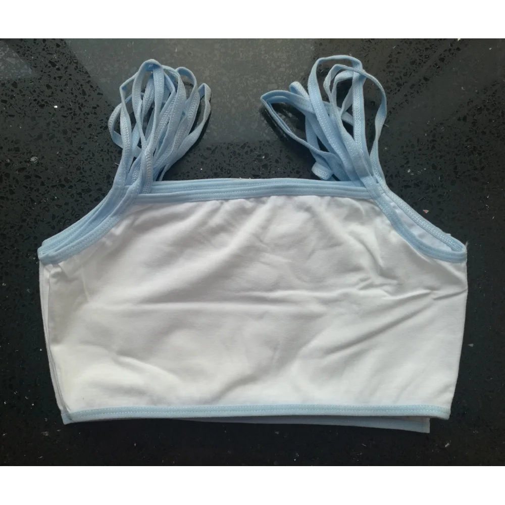 1 шт. Хорошее качество 85% хлопок Бюстгальтер для девочек Детское нижнее белье