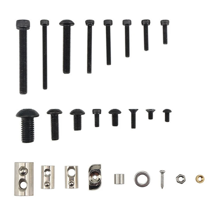 

NEW-For Voron Switchwire Fasteners 3D Printer Upgrade Screws and Nuts Kit for VORON Switchwire 3D Printer Screws Full Kit