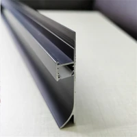 free shipping 6063 u channelaluminum profiles is used for led strips excellent for cabinet recessed corner wall ceiling i