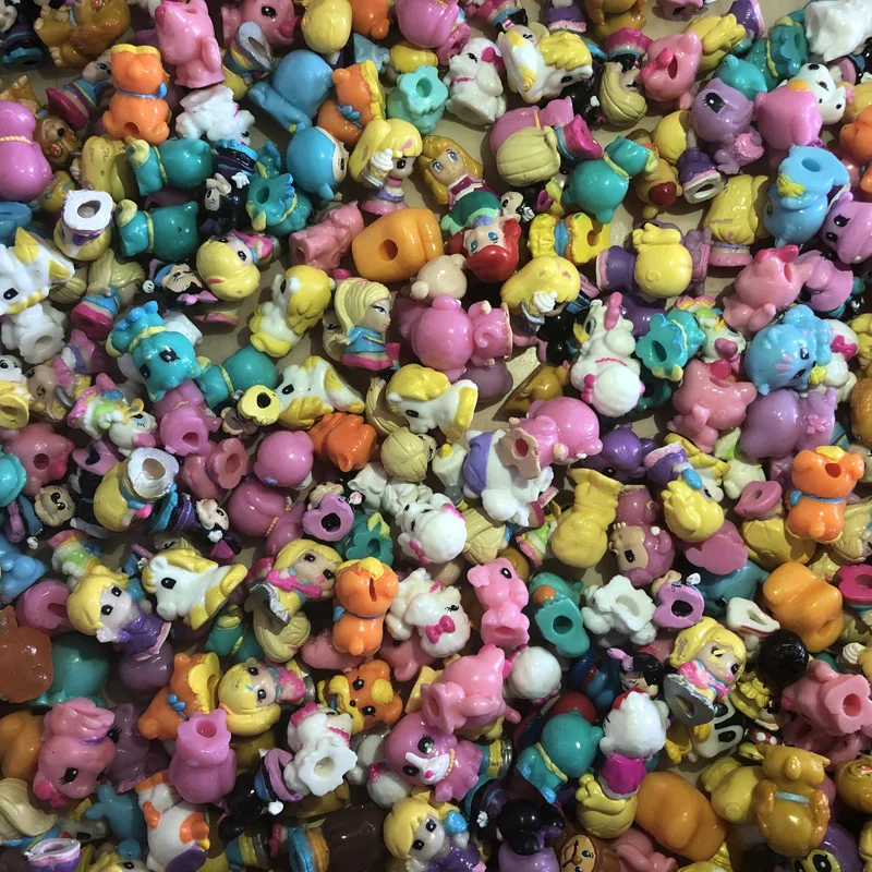 50 шт./лот Squinkies мини витой яйцо животных модель герои мультфильмов размеры от 2 3 см