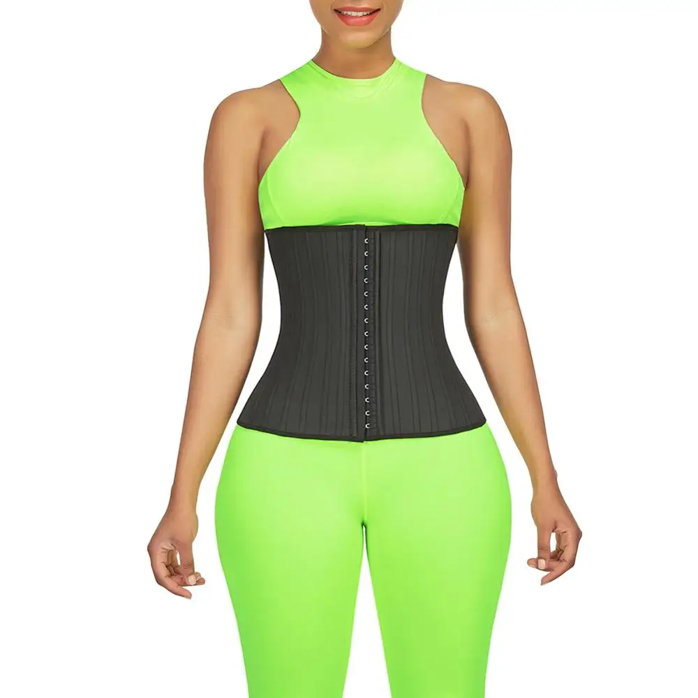 Пояс тренажер для талии из латекса HEXIN 29 стальных костей формирователь тела пояс