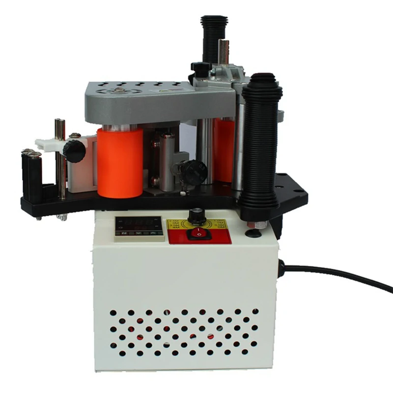 

Curved And Straight Shaped Portable Woodworking Edge Banding Machine Wood Board Edge Heat Press Woodworking Small Curved