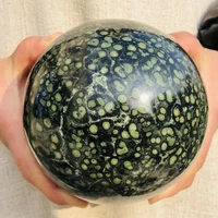 natural green kambaba sphere quartz crystal ball healing