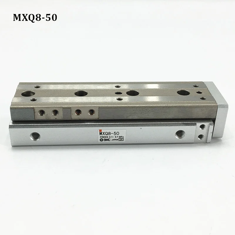 MXQ8-10 MXQ8-20 MXQ8-30 MXQ8-40 MXQ8-50 MXQ8-75 воздушный слайд-стол цилиндр пневматический компонент серия mxq - Цвет: MXQ8-50