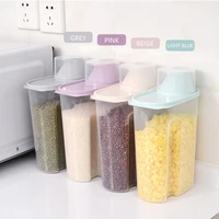household kitchen snacks nuts spices food grade cereals moisture proof insect proof food transparent plastic storage box