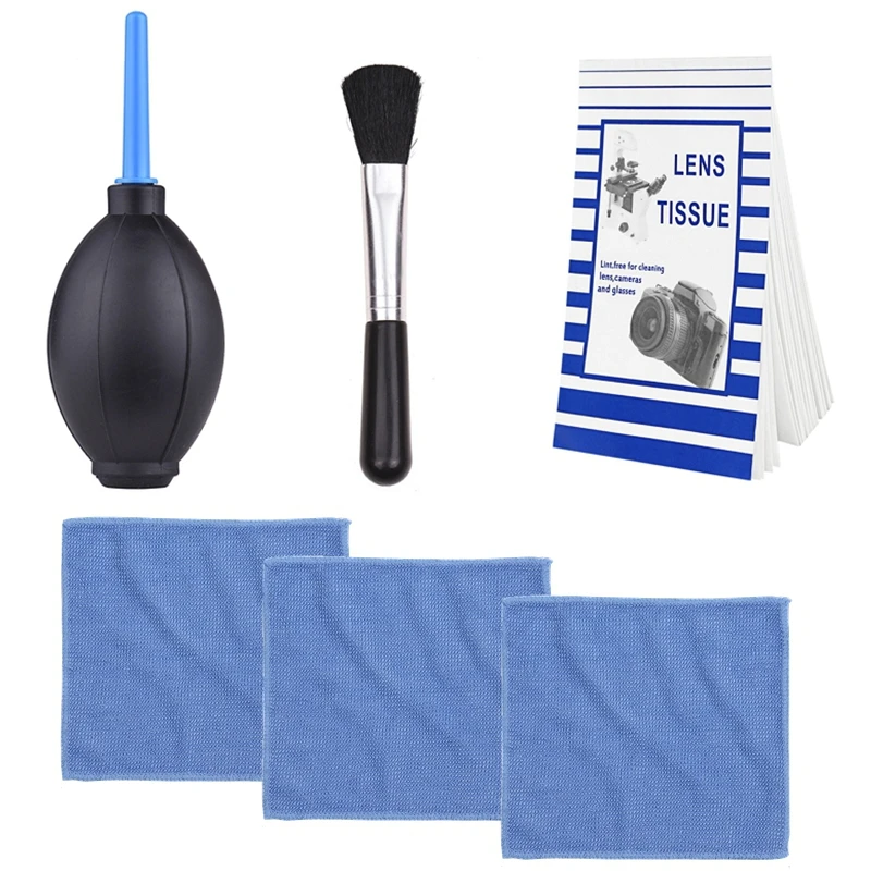 Набор для очистки экрана объектива камеры салфетка воздуходувки набор бумажных