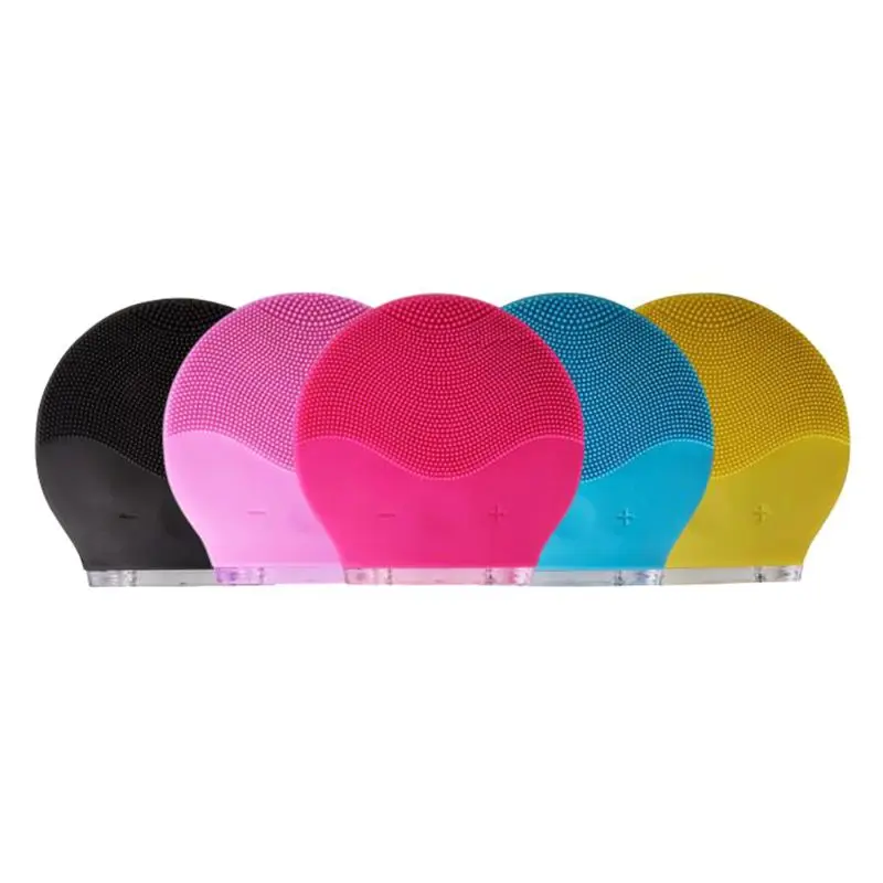 Электрический силиконовый перезаряжаемый инструмент для очищения лица и ухода