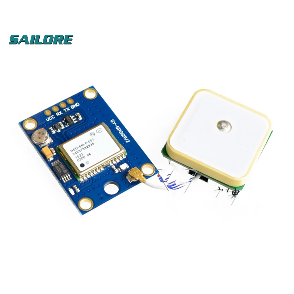 

GY-NEO6MV2 новый телефон с GPS модулем NEO6MV2 с управлением полетом для EEPROM MWC APM2.5, большая антенна для Arduino