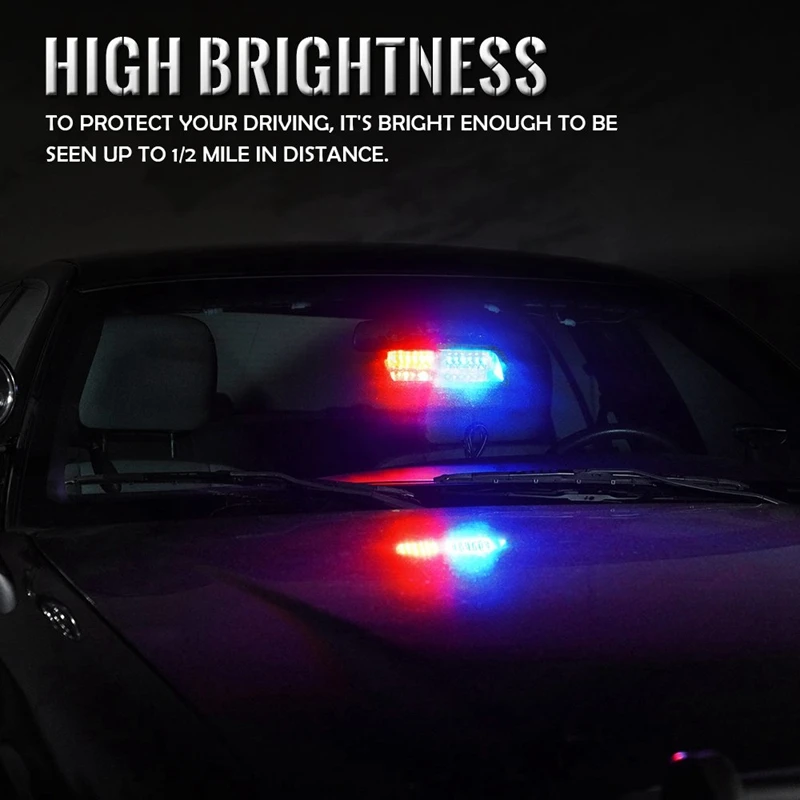 Красный и синий 16 Светодиодный высокоинтенсивный светодиодный