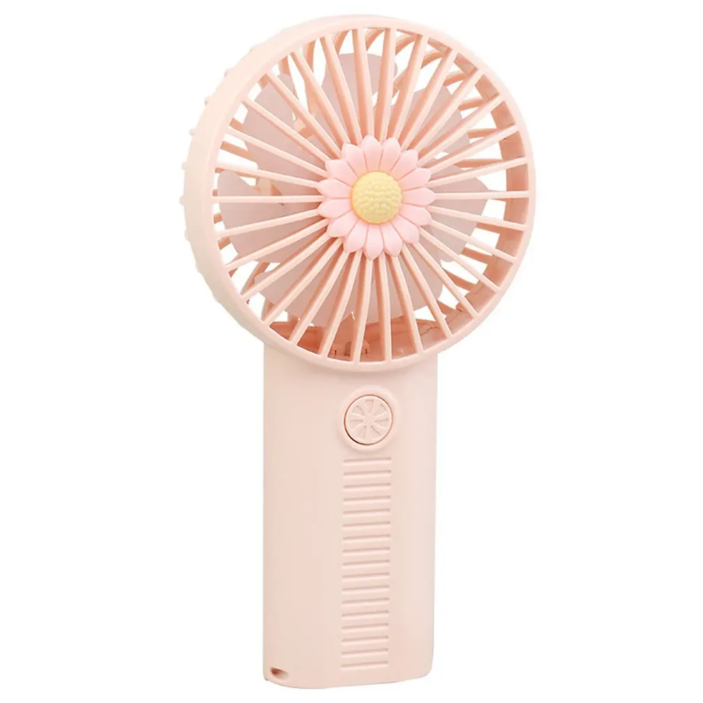 

Sunflower Mini Fan Portable Handheld USB Rechargeable Fans Appliances Desktop Air Cooler Outdoor Travel Floor Standing Fan