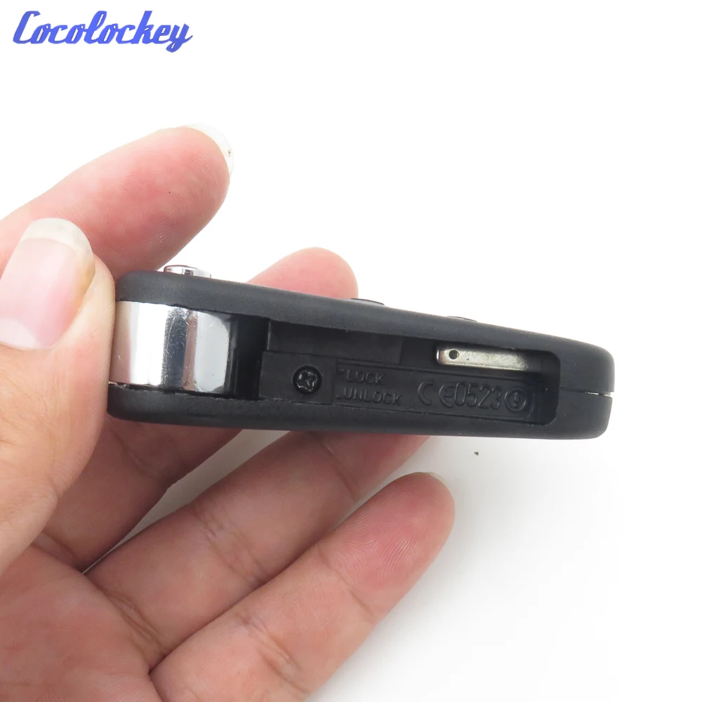 Замена Cocolockey 3 кнопки раскладной дистанционный чехол для ключей подходит Alfa Romeo 147