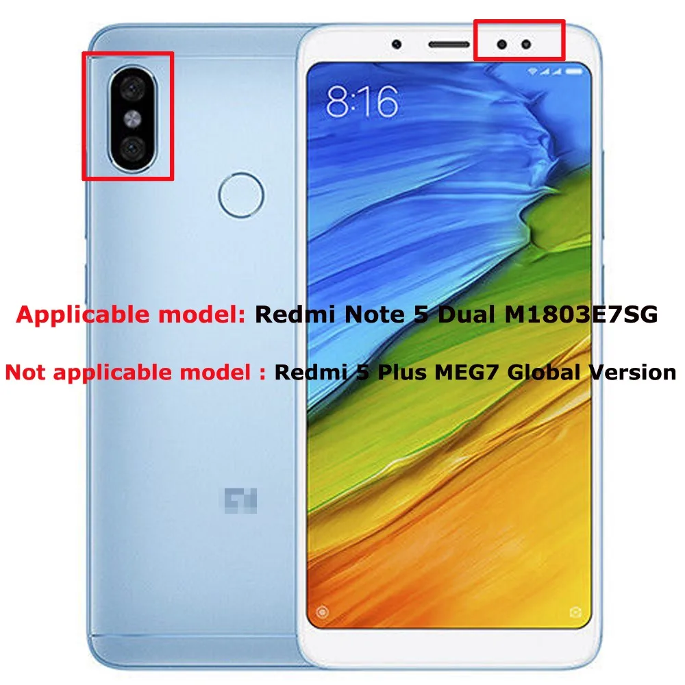 Shyueda для Xiaomi Redmi Note 5 Dual M1803E7SG M1803E7ST M1803E7SC ЖК-дисплей сенсорный экран дигитайзер с рамкой инструменты