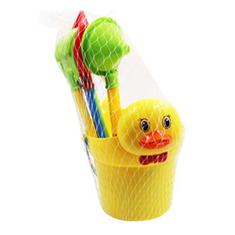 Детские Пляжные Игрушки для ванны игровой набор с утками ведро песка модель