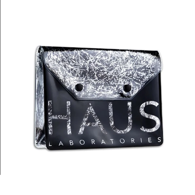 HAUS BAG Новейшая женская косметичка, Геометрическая косметичка, ПВХ Органайзер на молнии, красивые косметички, сумка для путешествий - Цвет: HAUS BAG