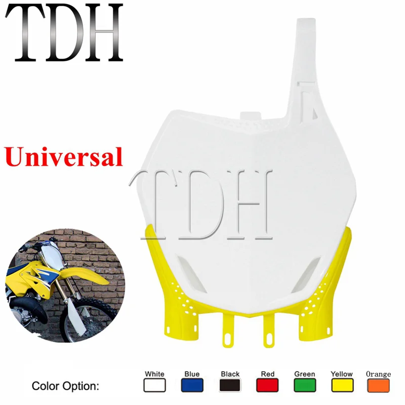

Front Number Plates Name Plate Universal for SX SX-F XC XC-W EXC EXC-F 2013 2014 2015 Dirt Bike Off Road Racing Motocross
