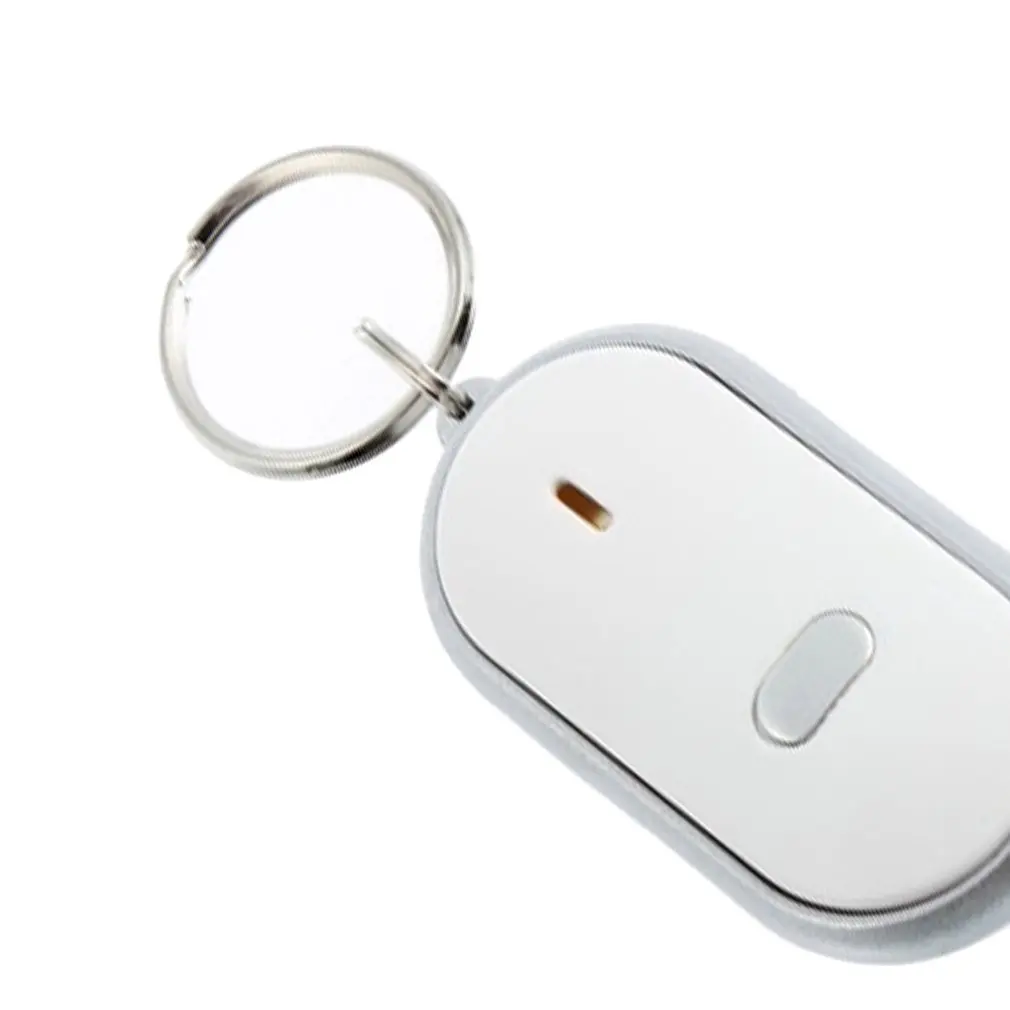 LED Smart Key Finder Sound Control Alarm Anti lost Tag Child Bag Pet Locator Find Keys Keychain Tracker Random Color | Безопасность и
