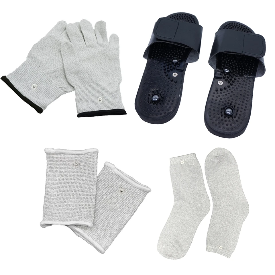 Электрический стимулятор мышц цифровой массаж всего тела 16 импульсов Ems