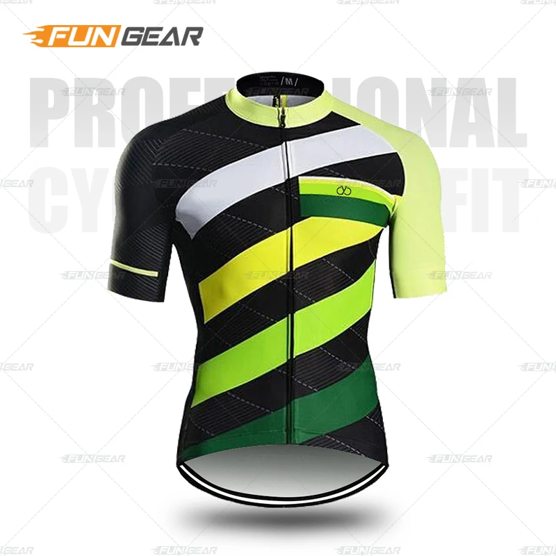 Cycling Jerseys Мужская одежда для велоспорта, комплект из Джерси с коротким рукавом, летняя велосипедная одежда, профессиональная команда, MTB, Майо, Ropa Ciclismo Uniforme - Цвет: Cycling Jerseys
