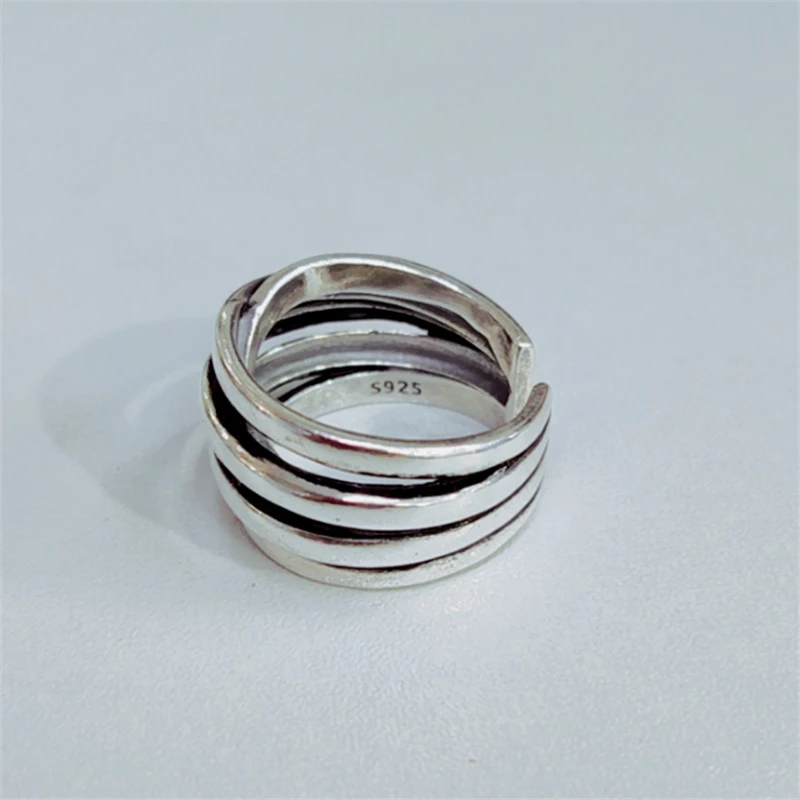 Rock Новое поступление японское корейское модное женское кольцо многослойное