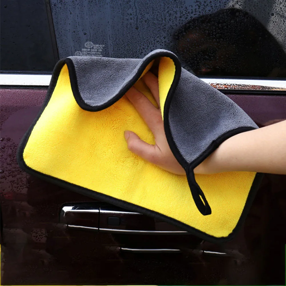 

5PcCar Wash Cloth Microfiber Towel Car Cloth Super Absorbent Polishing Cleaning Towels Drying Soft Towel Car Cleaning Towels