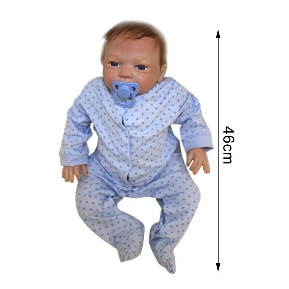 

Boy Full Silicone Body Realistic Toy Newborn Birthday Gift For Children