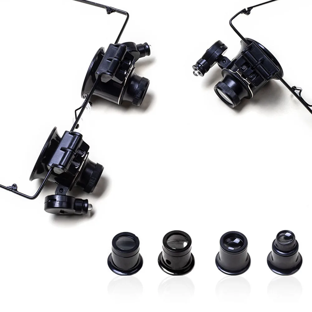 4 шт. инструмент Оптическое Стекло Лупа часы пластиковые наборы ювелирные