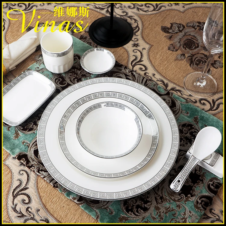 Европейская тарелка высокого качества керамические блюда десерт стейк хлеб