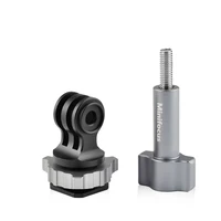 hot shoe mount adapter tripod screw for action camera gopro hero 9 go pro hero 8 7 6 5 4 max osmo action camera cold shoe mount