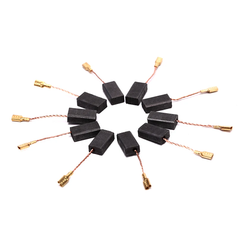 Набор угольных щеток с графитовым медным мотором плотный медный провод для