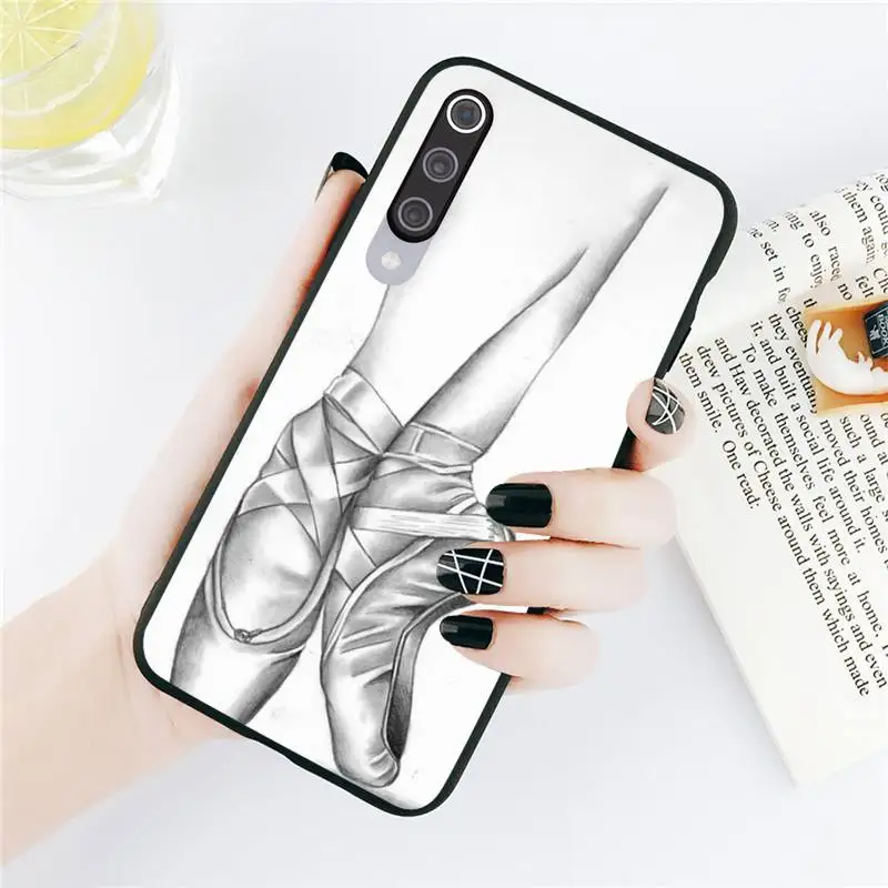 

Ballerina Dance Ballet Girl Shoes Phone Case For Xiaomi Redmi 4x 5 plus 6A 7 7A 8 mi8 8lite 9 note 4 5 7 8 pro