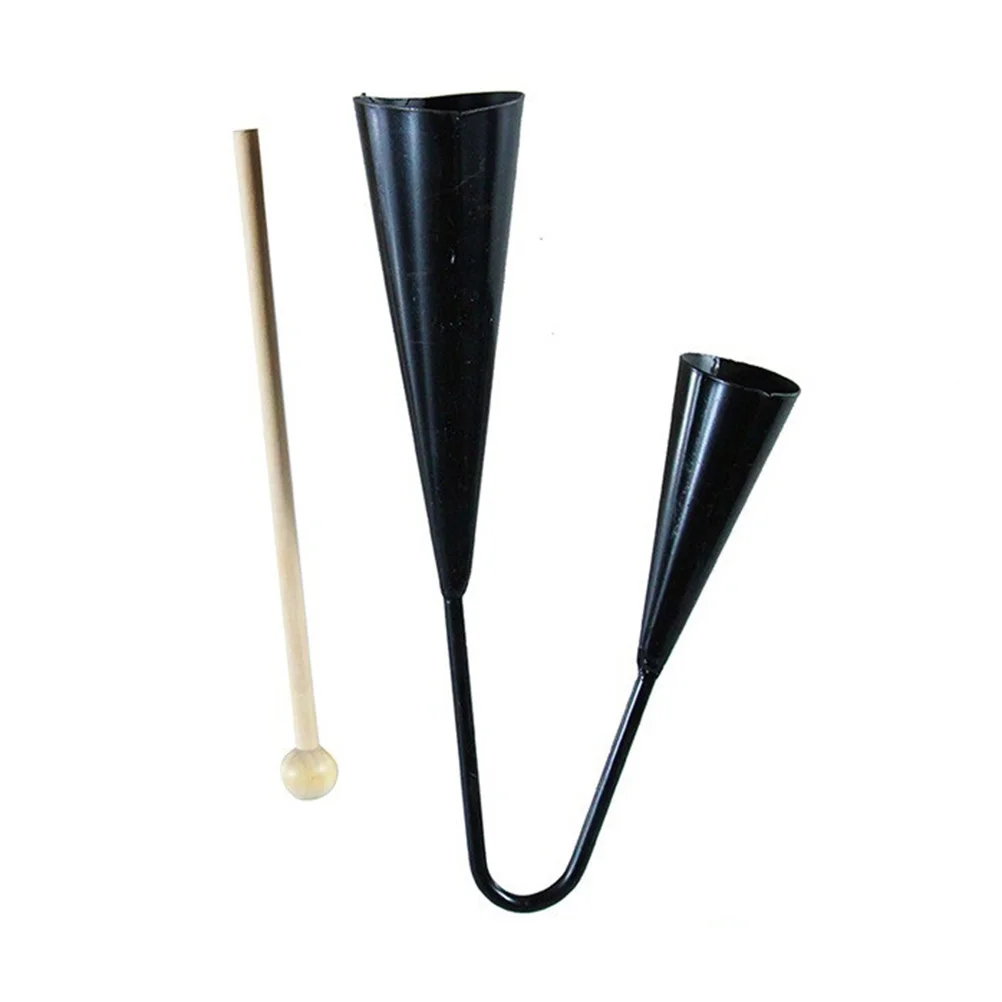 

Instrumentkids Bell Beater Percussion Agogomusical Two Educational Preschool Cowbell Education Early Traditional Stick Tone