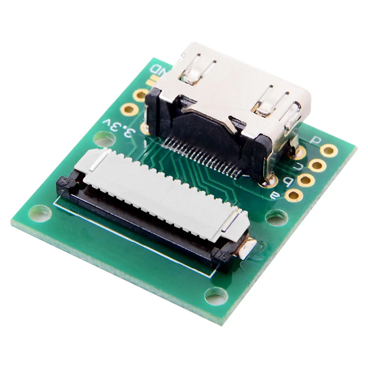 Jimier тип A HDMI совместимый HDTV штекер FPC плоский кабель Raspberry PI Модуль