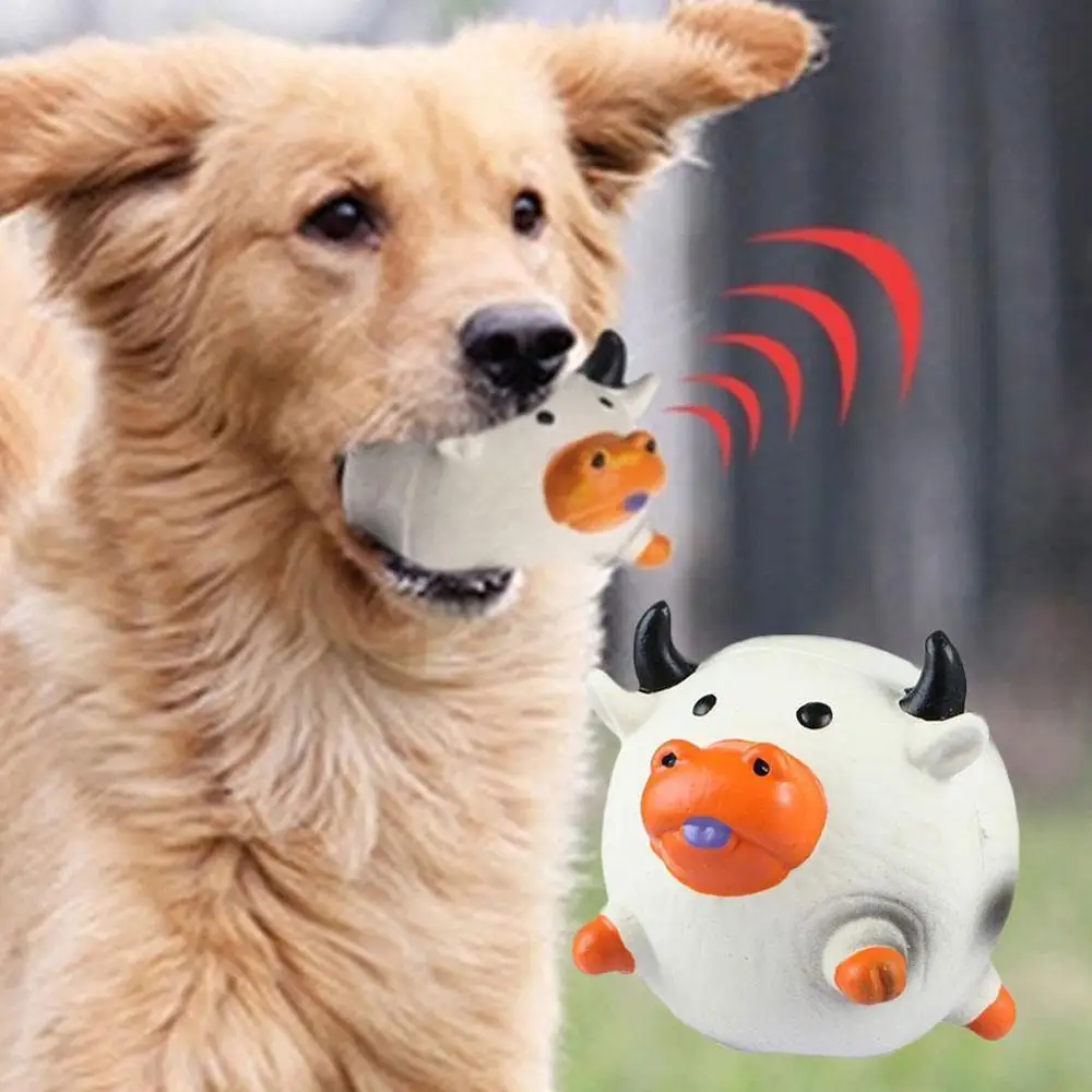 Жевательные игрушки для собак звуковая игрушка укуса эмульсия веселая свинья