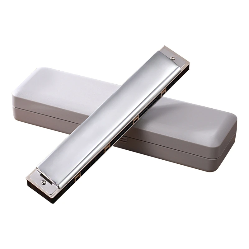 

Harmonica Key of Polyphonic C 24 Hole with Case for Professional Player Beginner Drop Shipping