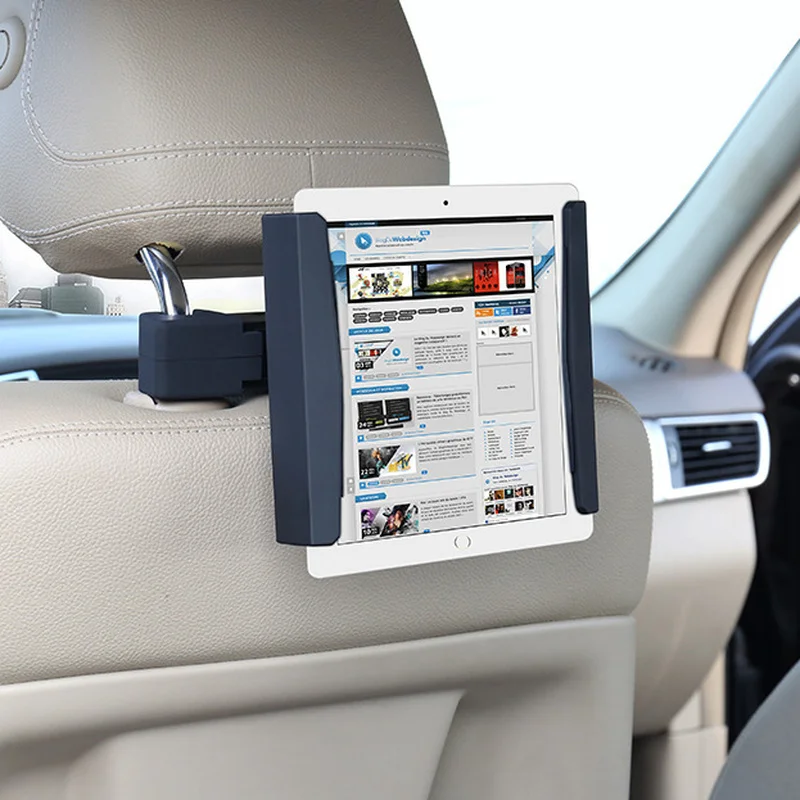 

Car Back Seat Stable Rotatable Mobile Phone IPAD Stand Car Acccessories