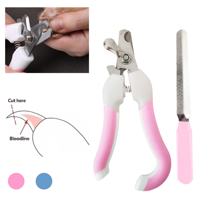 

Professional Pet Cat Dog Nail Clipper Cutter Stainless Steel Grooming Scissors Clippers Claw Nail Scissors with Lock