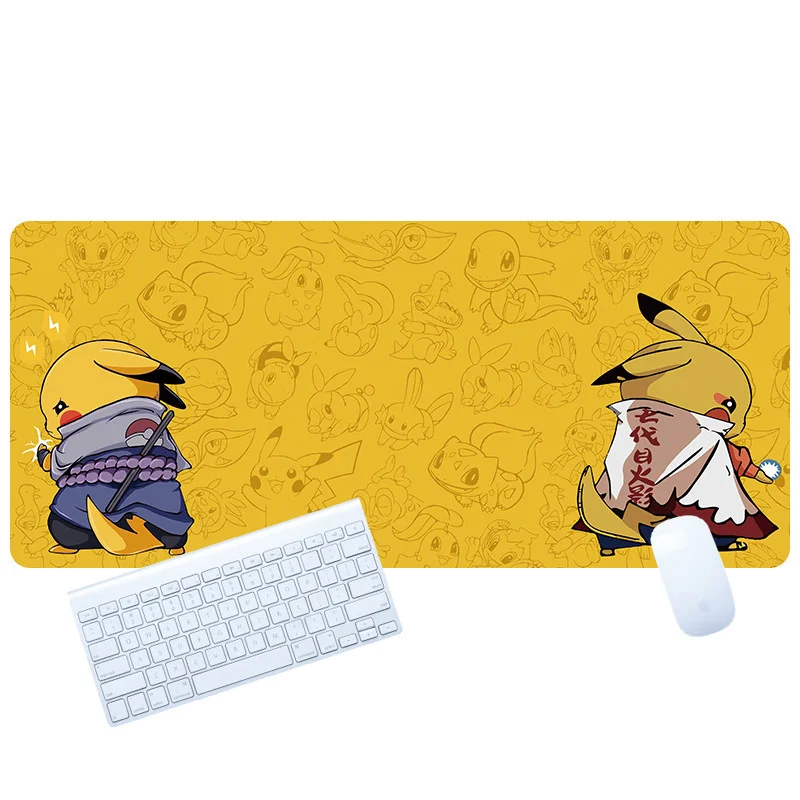 

Pikachu mouse pad super creative office learning computer game e-sports non-skid pad thickened edge 900 * 400*3mm Rubber Pad