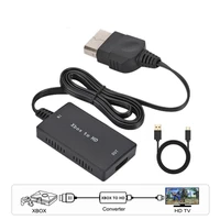 original xbox to hdmi compatible adapter video audio converter cable support hdmi 1080p 720p output for xbox game player gt