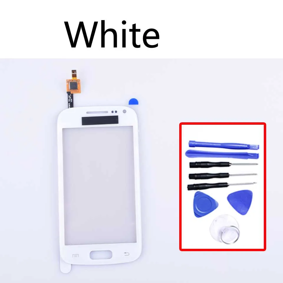 White-With tool 3," для samsung Galaxy Ace 2 i8160 GT-i8160 сенсорная панель дигитайзер передняя стеклянная линза сенсорный экран без ЖК-дисплея - Цвет: White-With tool
